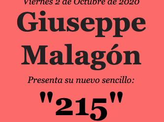 Giuseppe Malagón presenta su nuevo sencillo