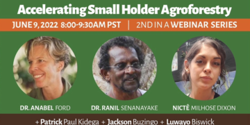 ARC te invita al segundo webinar sobre Agroforestería