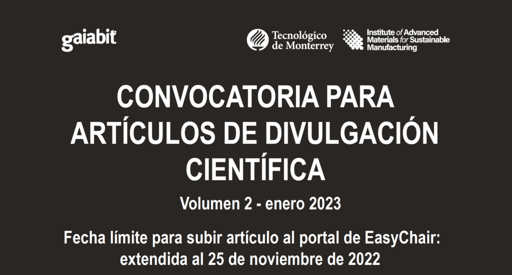 Convocatoria para Artículos de Divulgación Científica
